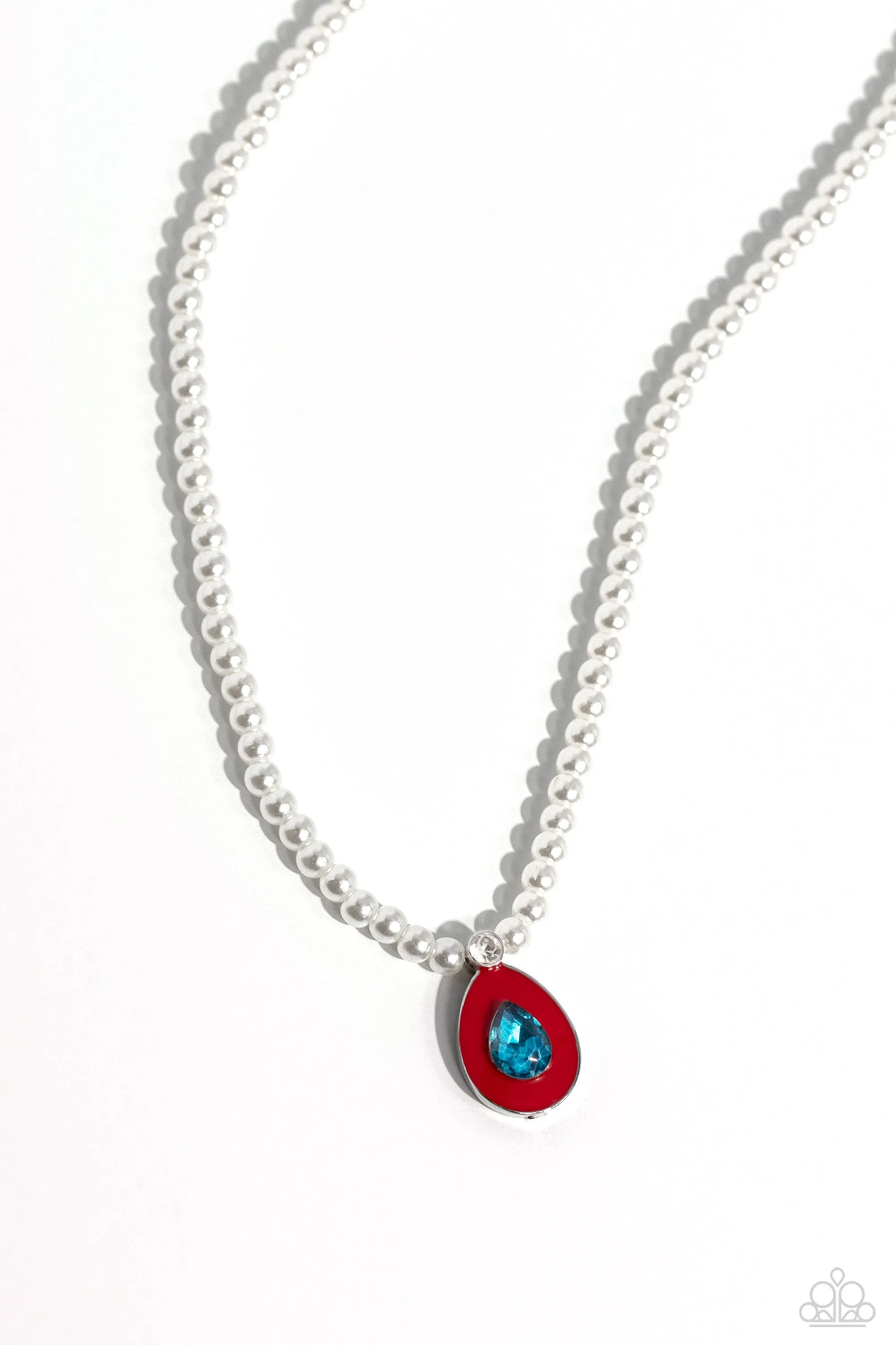 Necklaces PEARL-demonium - Red N2405