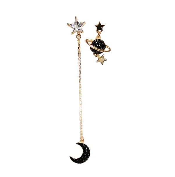 Night Sterling Silver Earrings