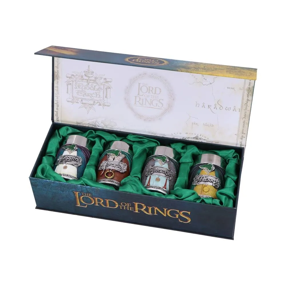 Officially Licensed Lord of the Rings Hobbit Shot Glass Set