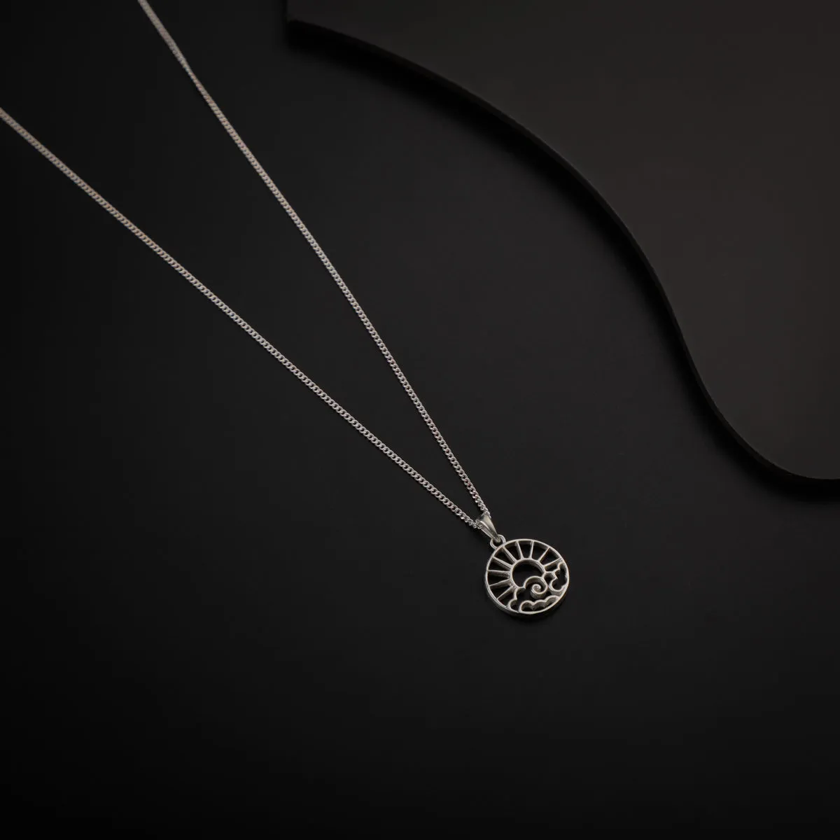 Panchtatva 5 Elements Silver Pendant: Sky (आकाश)