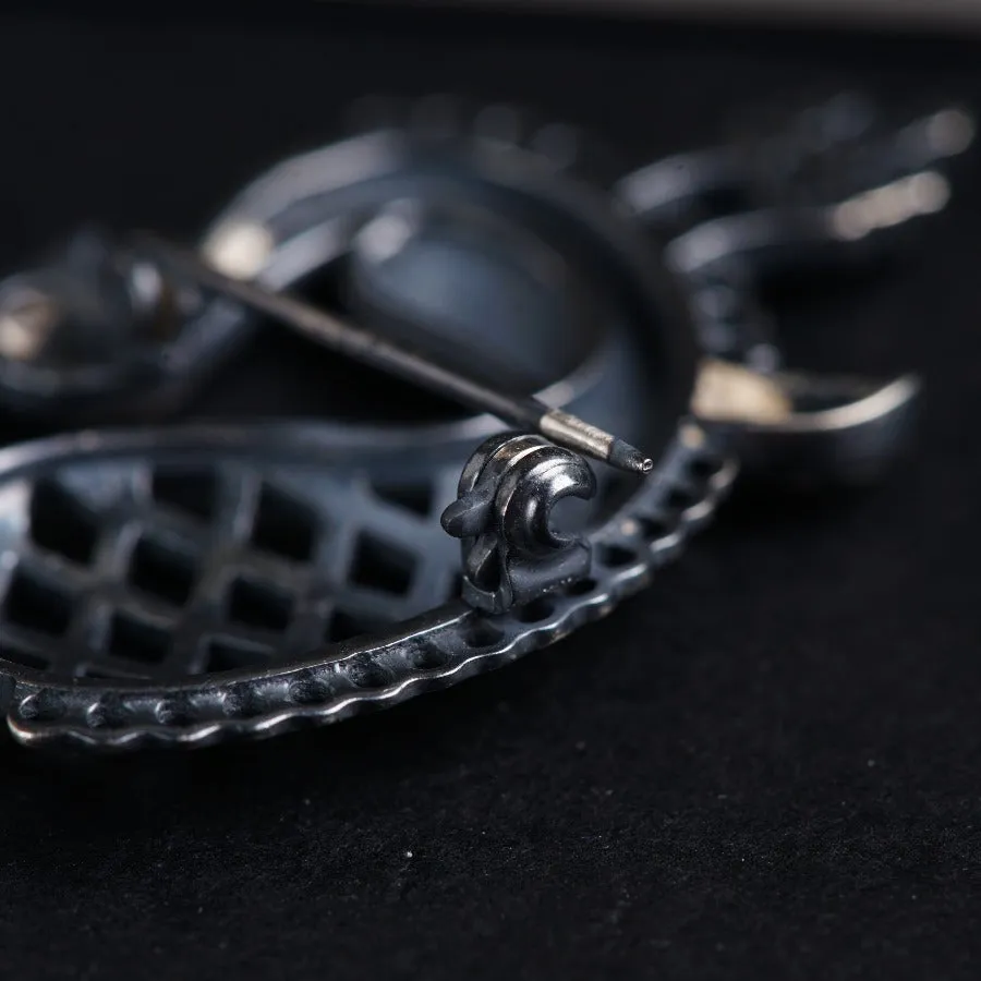 Peacock Brooch