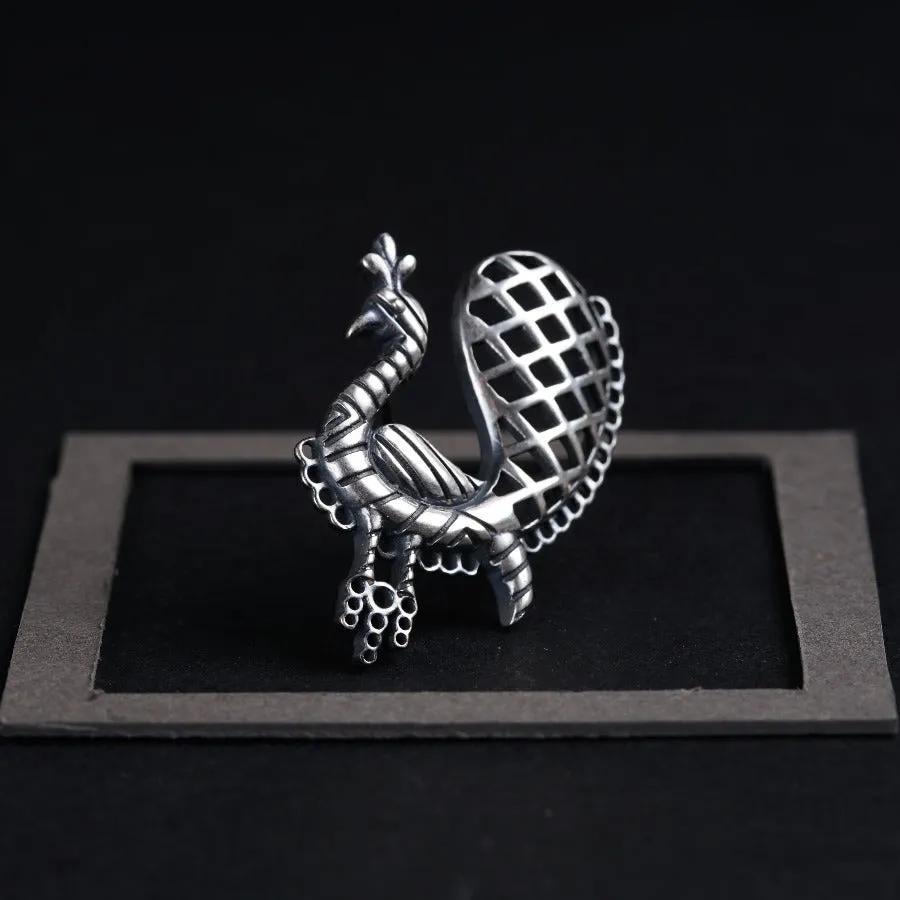 Peacock Brooch