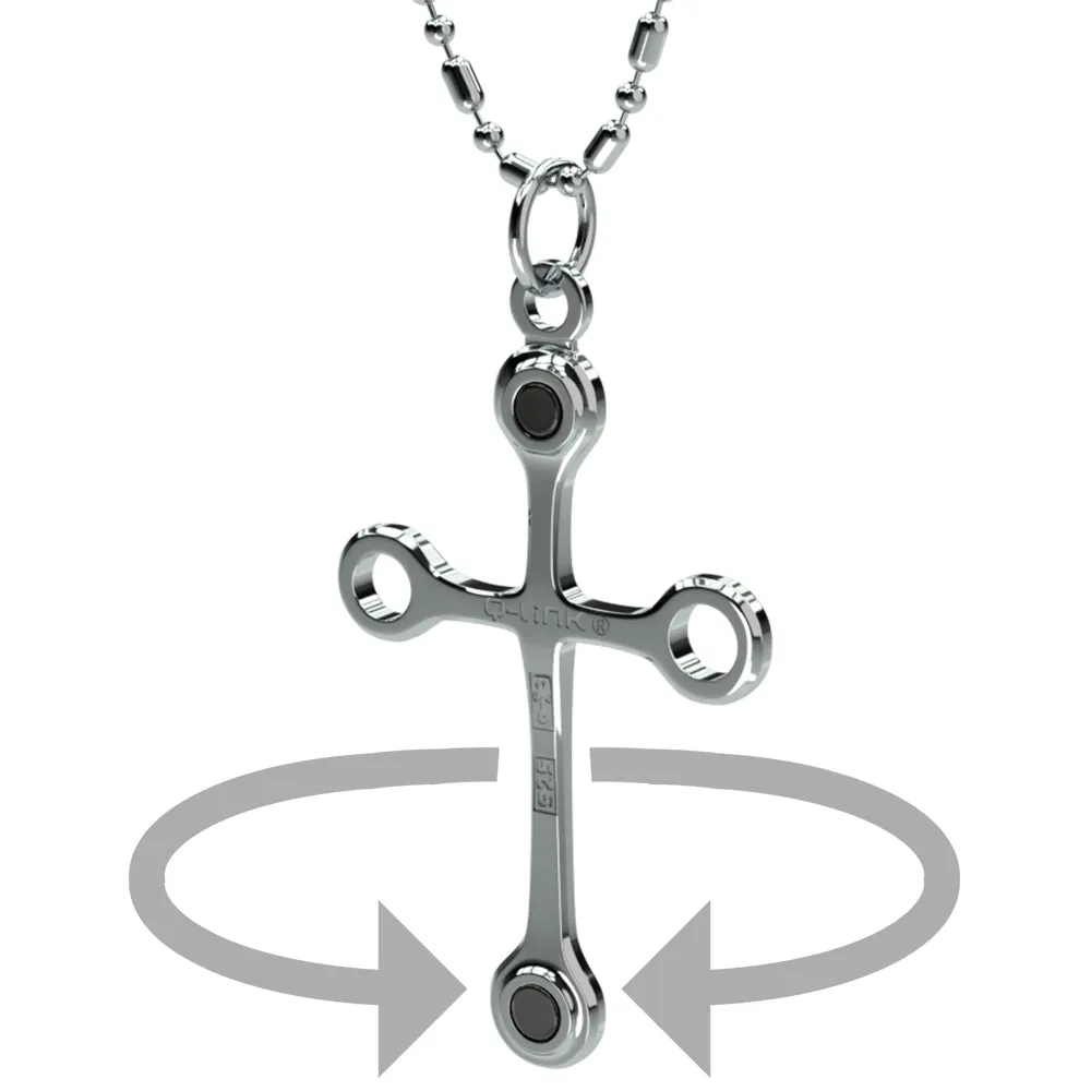 Q-Link Brand Sterling Silver Chain (Bead-Bar)