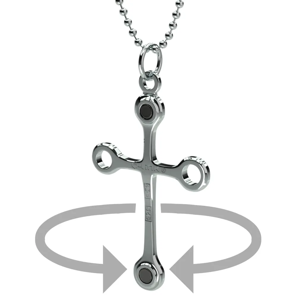 Q-Link Brand Sterling Silver Chain (Bead)