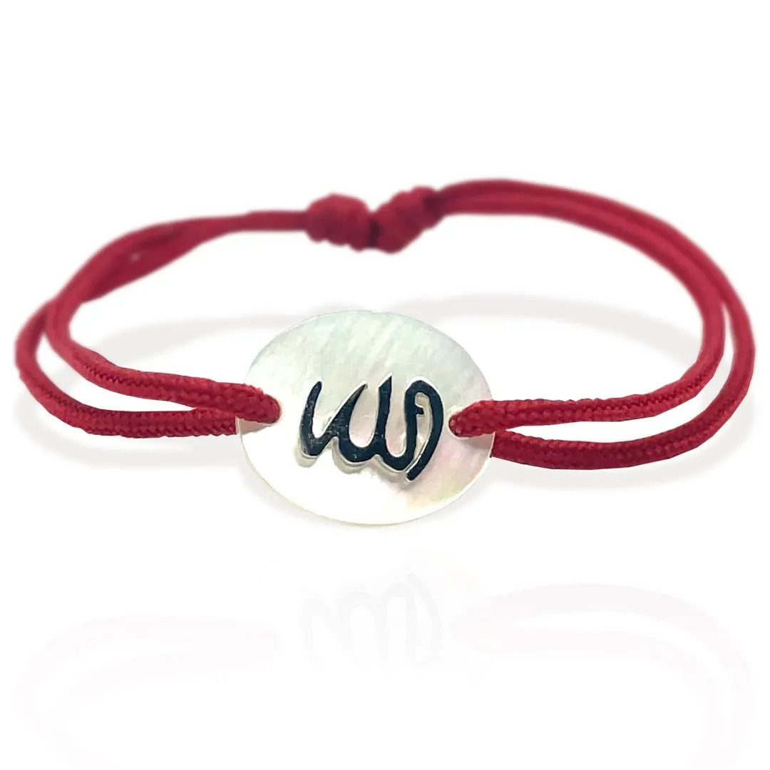 "Allah" Bracelet In Red