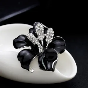 SB217 - Exquisite rose brooch