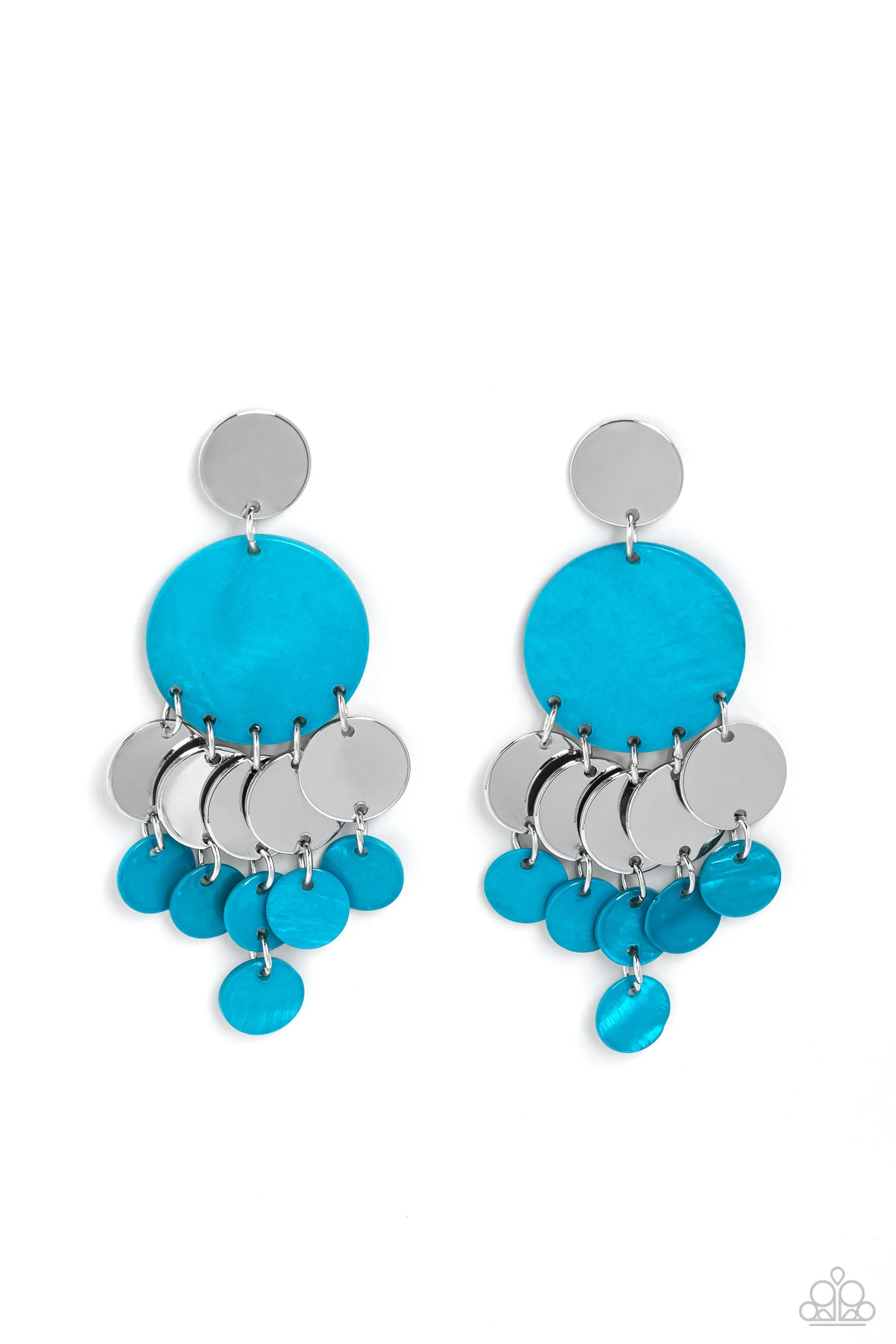 SHELL of the Ball - Blue Paparazzi Accessories