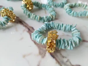 Shell Sea Blue Napkin Ring 6pieces