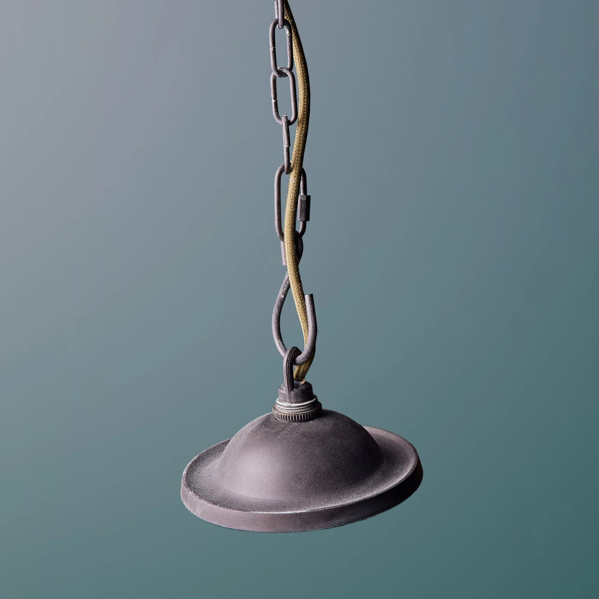 Smaller Buster in aged verdigris