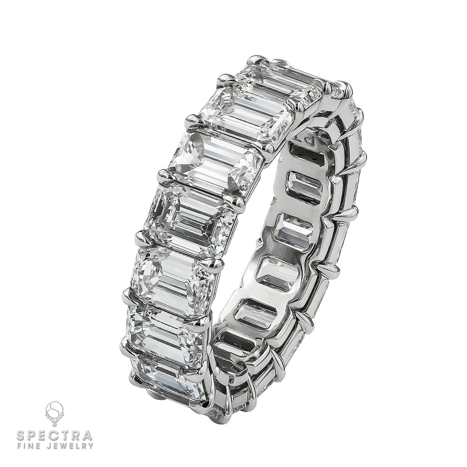 Spectra Fine Jewelry 8.53cts. Diamond Eternity Wedding Band