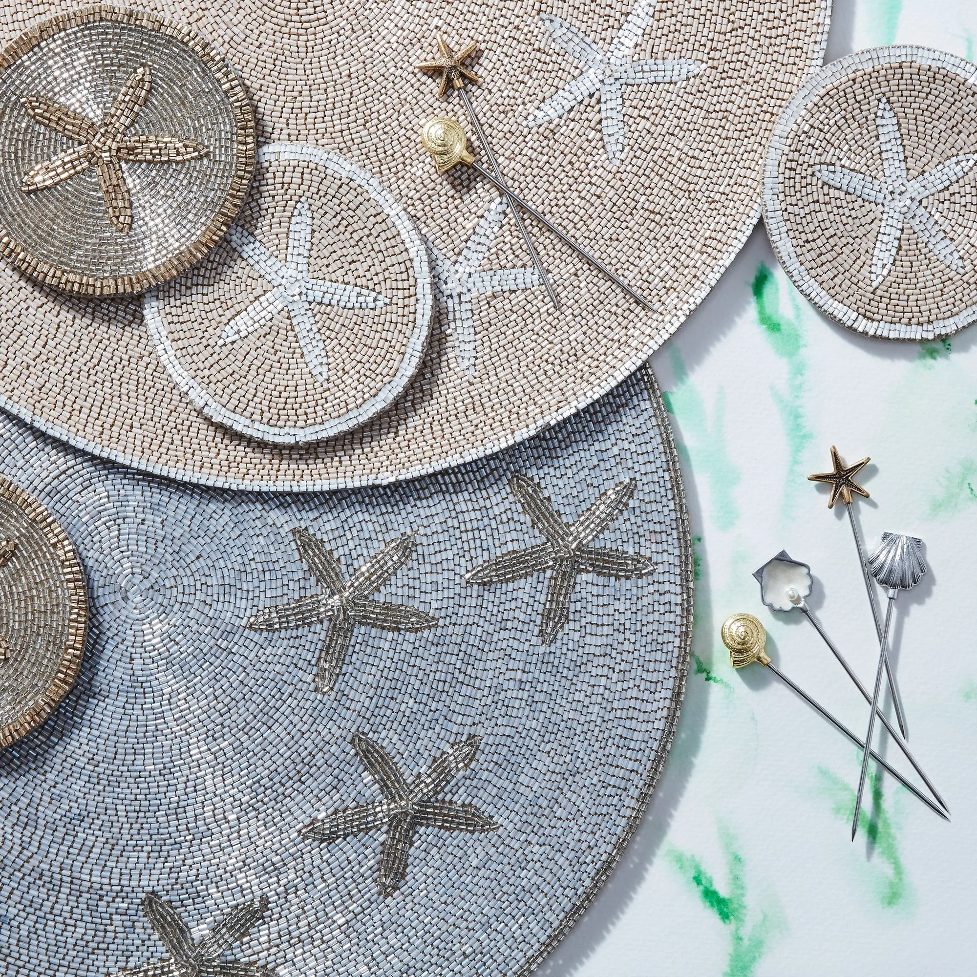 Starfish coasters