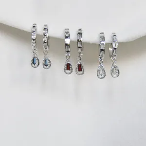 Teardrop Hoops