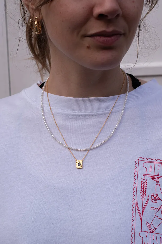 Une A Une Diju Iolite Necklace