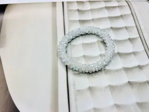 White Seed Bead Bracelet